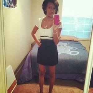 Mini dress or it can be worn as a dressy top